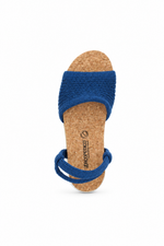 Arenal - Knit Cork Sandal - Denim