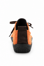 LS - Knit Lace-Up Sneaker - Orange