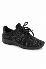LS - Knit Lace-Up Sneaker - Starry Nite