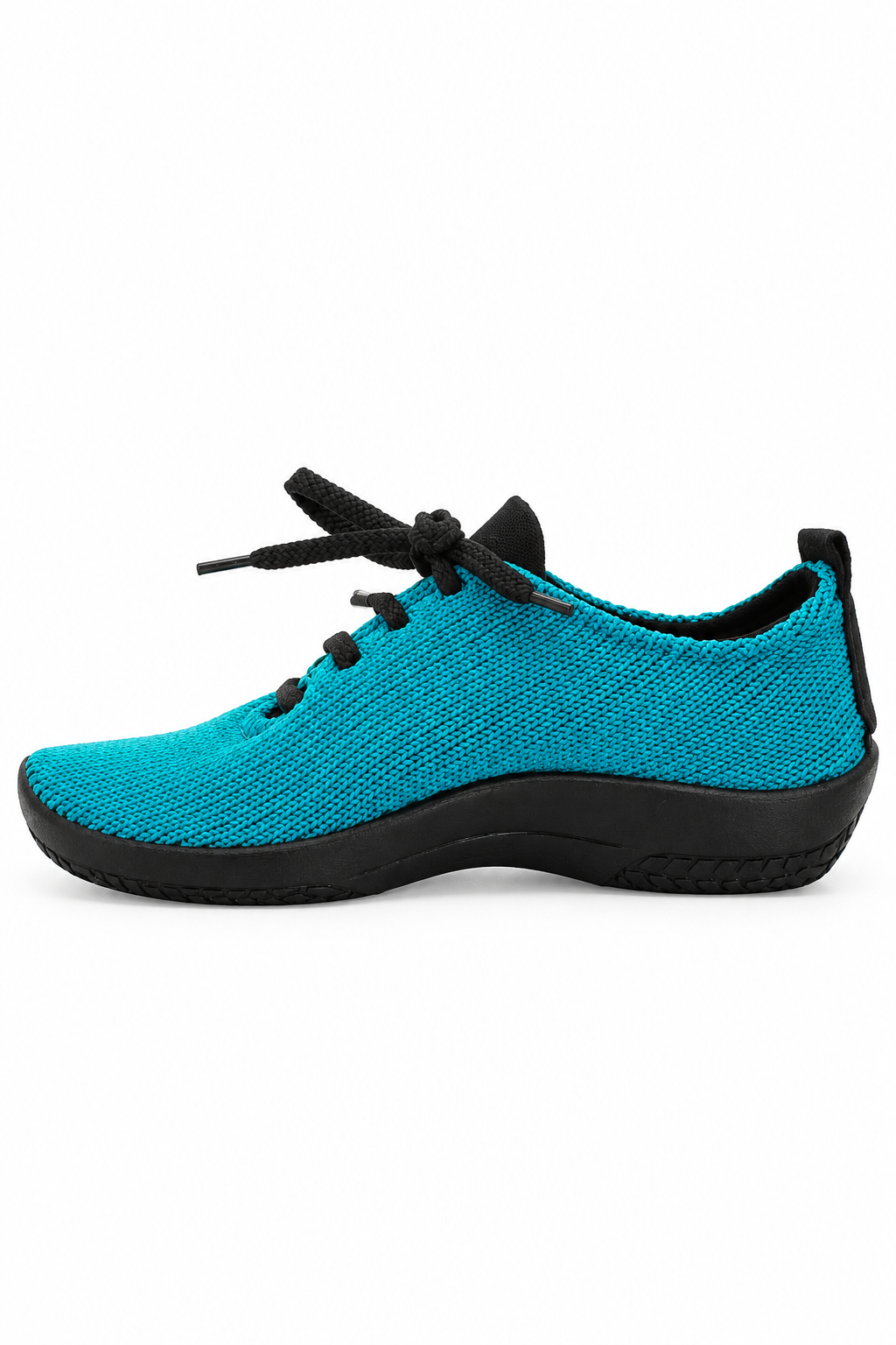 LS - Knit Lace-Up Sneaker - Turquoise