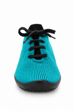 LS - Knit Lace-Up Sneaker - Turquoise