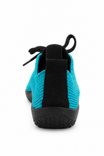 LS - Knit Lace-Up Sneaker - Turquoise