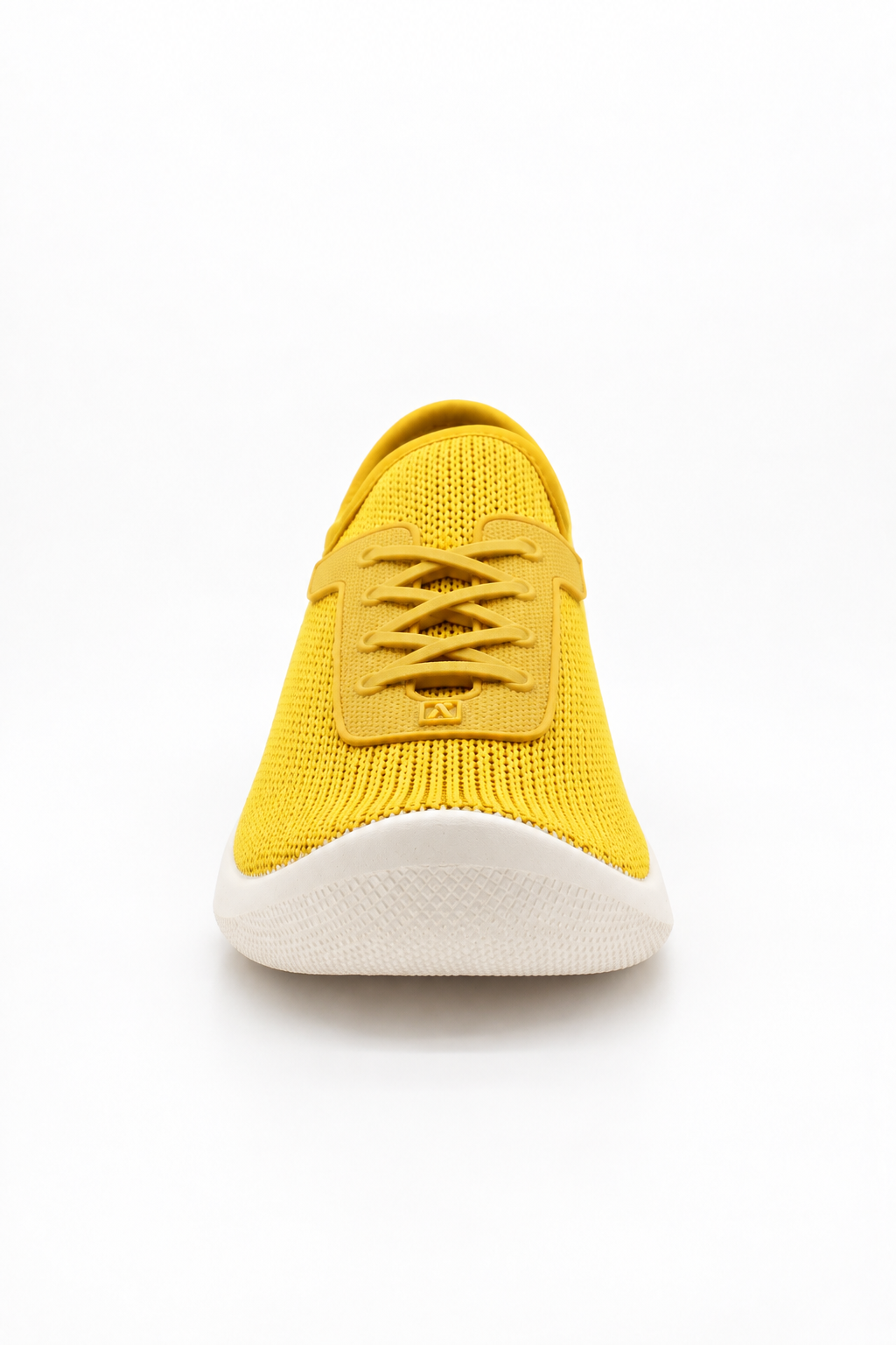 Ocean - Eco Knit Lace-Up Sneaker - Mustard