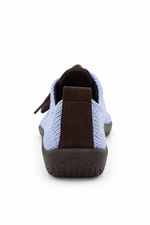 LS - Knit Lace-Up Sneaker - Blue Earth