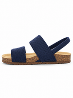 Murray - Knit Cork Sandal - Navy