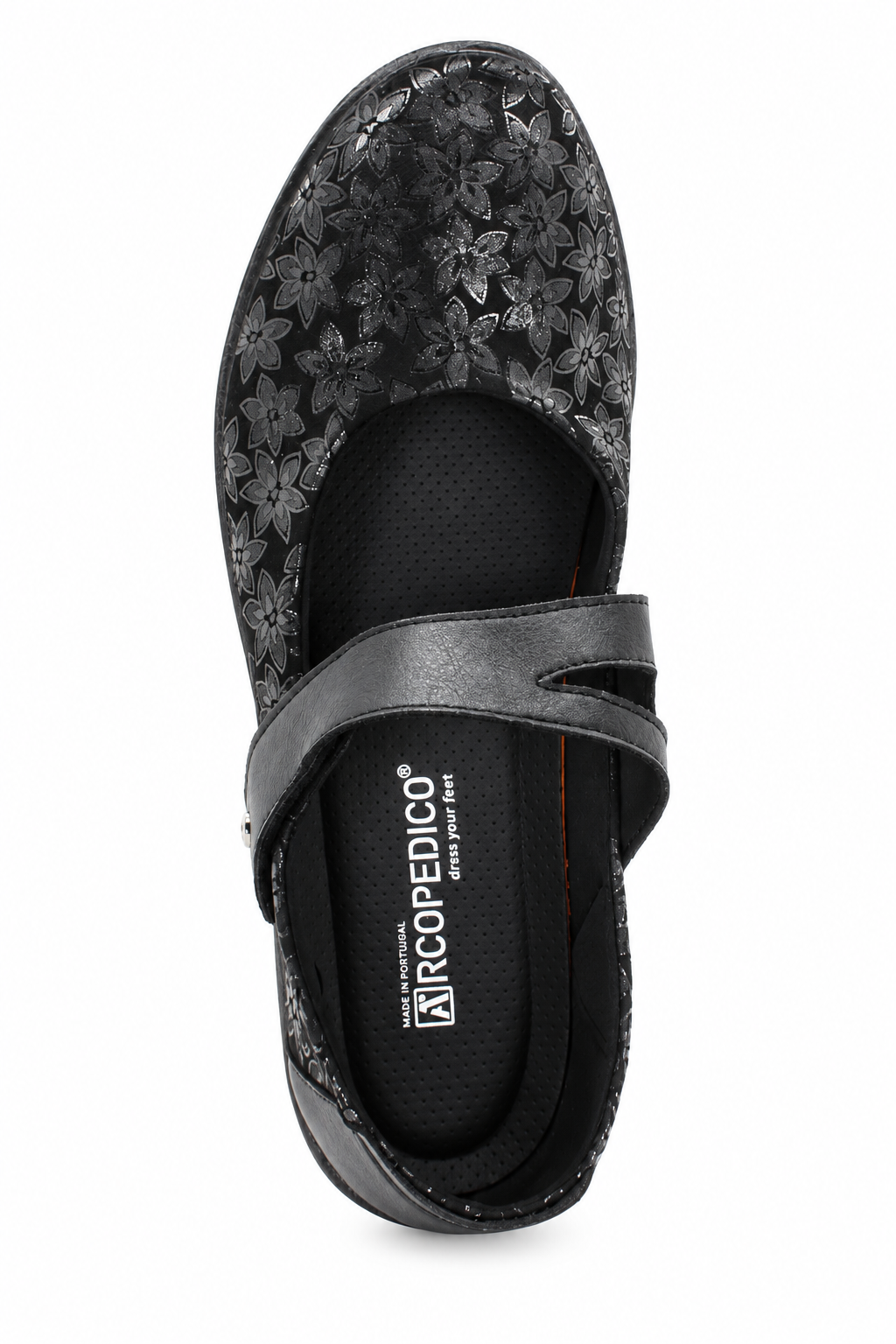 Cosmo Agatha - Lytech Asymmetric Strap Mary Jane - Black