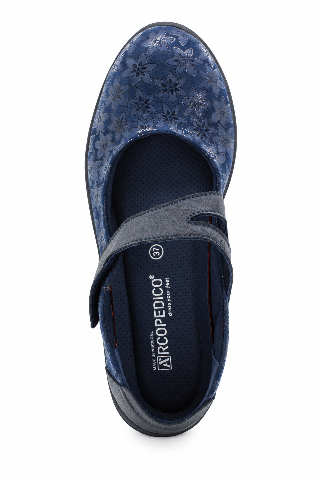 Cosmo Agatha - Lytech Asymmetric Strap Mary Jane - Navy