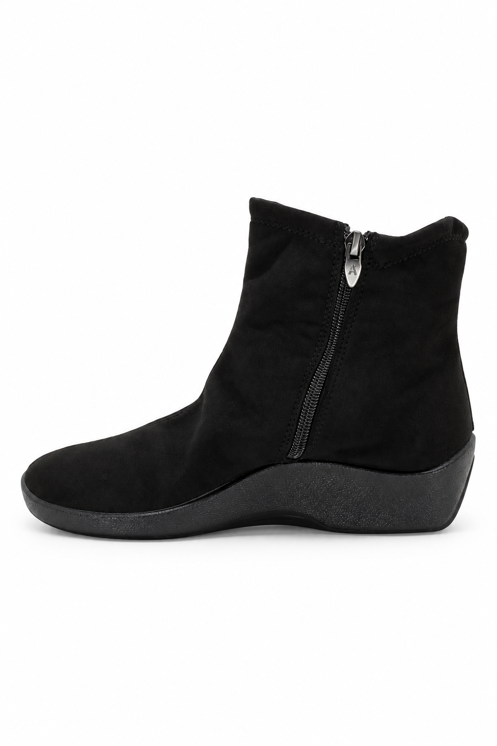 L19 - Scrunch Lytech Bootie - Black Suede
