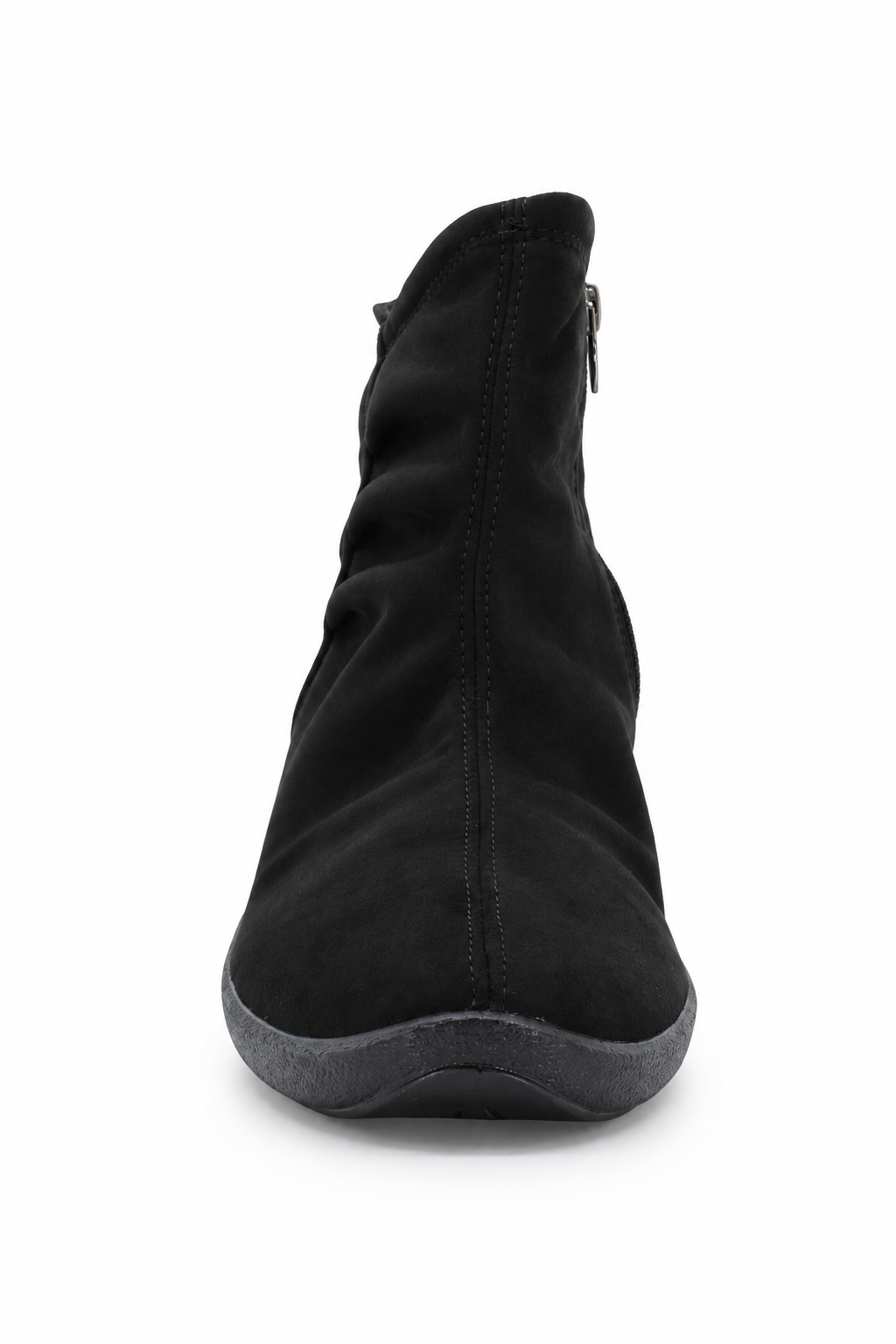L19 - Scrunch Lytech Bootie - Black Suede