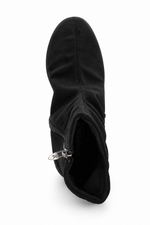 L19 - Scrunch Lytech Bootie - Black Suede