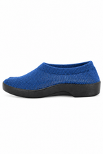 Sec V - Knit Slip-On Comfort Flat - Denim