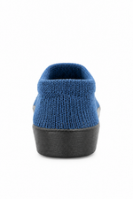 Sec V - Knit Slip-On Comfort Flat - Denim