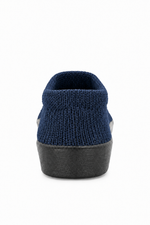 Sec V - Knit Slip-On Comfort Flat - Navy