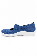 Leina - Lytech Slip-On Flat - Blue Liho