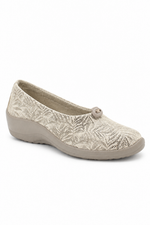Cabrera Palm - Lytech Ballerina Flat - Taupe