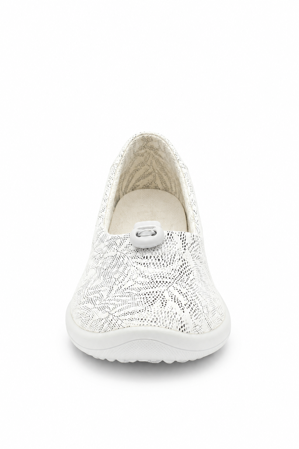 Cabrera Palm - Lytech Ballerina Flat - White