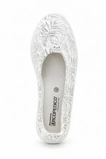 Cabrera Palm - Lytech Ballerina Flat - White