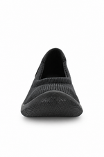 Thetis - Knit Slip-On Ballerina - Black