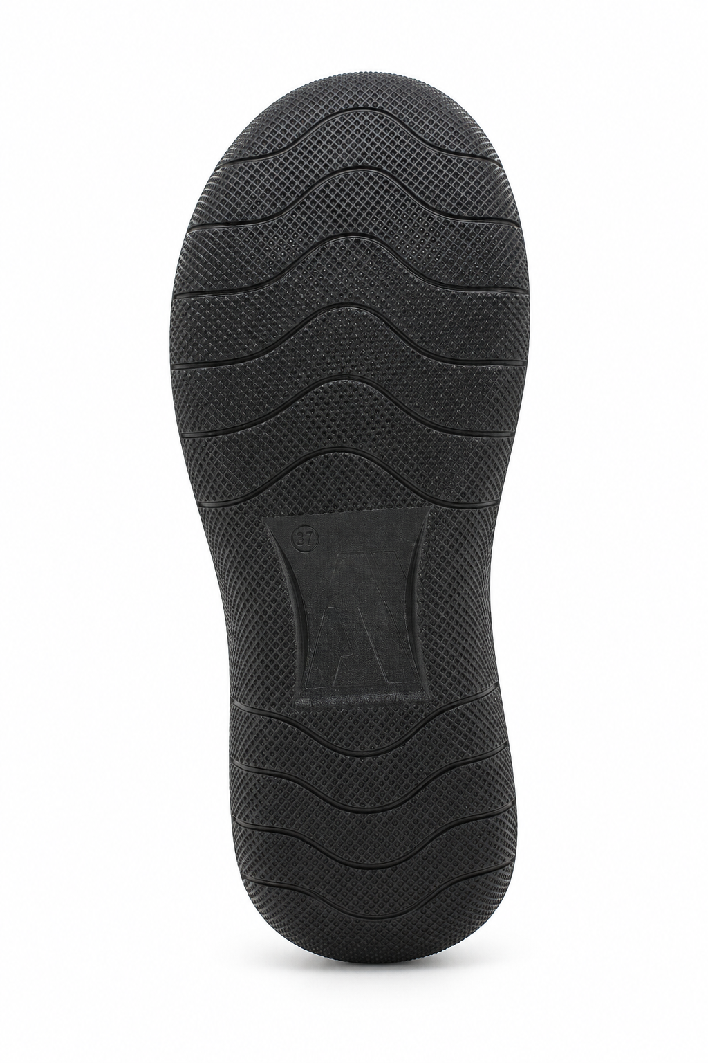 Thetis - Knit Slip-On Ballerina - Black