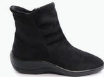 Paluma - Lytech Scrunch Bootie - Black Microsuede