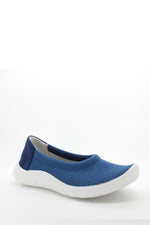 Thetis - Knit Slip-On Ballerina - Blue