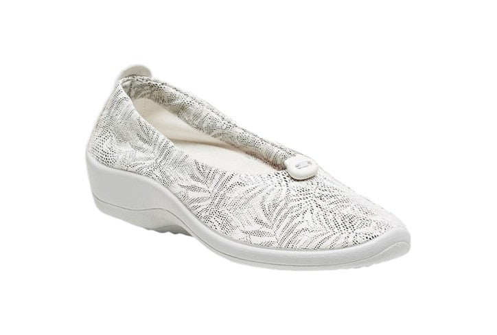 Cabrera Palm - Lytech Ballerina Flat - White