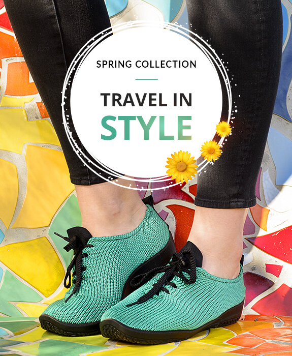 Arcopedico Knit LS Turquoise mobile